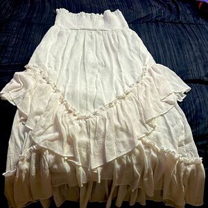 Women’s XL white LIFE dress